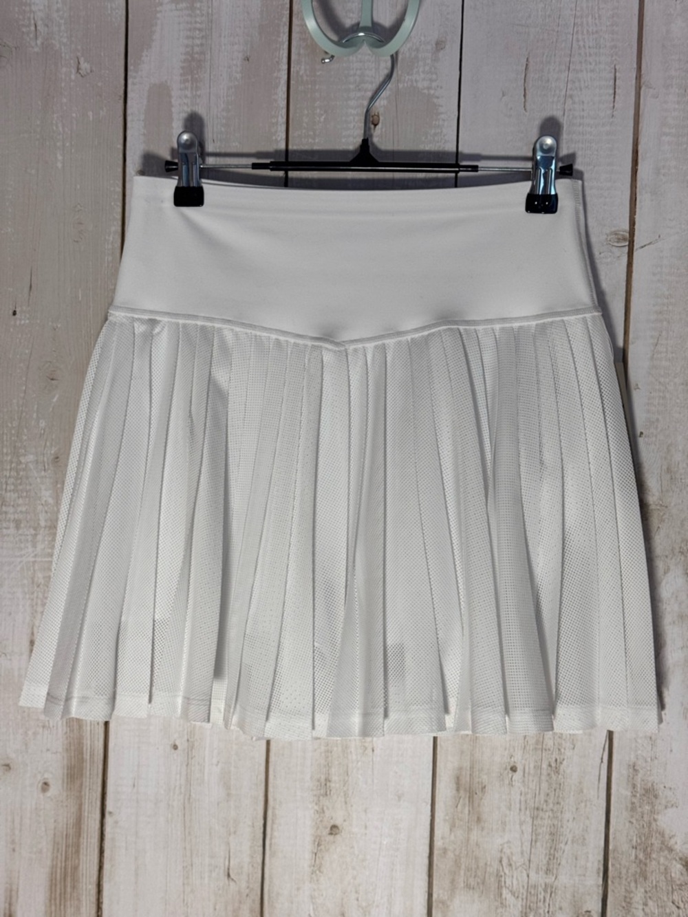 Victorias Secret White Pleated Tennis Skirt with High Waist